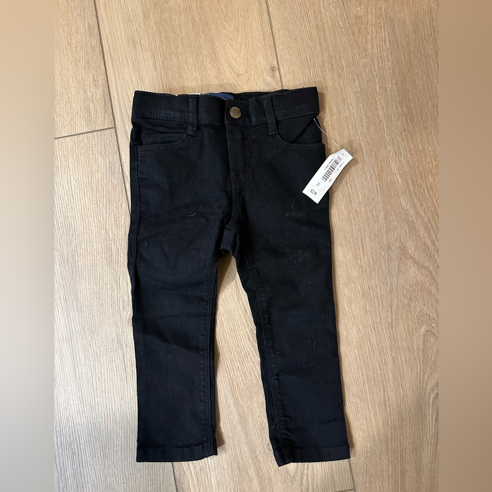 Old Navy 2T Black Skinny Jeans